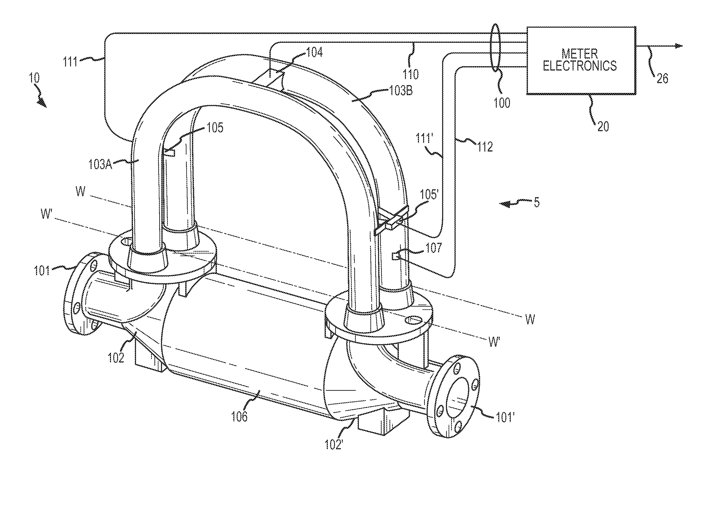 Method and apparatus for determining differential flow characteristics of a multiple meter fluid flow system