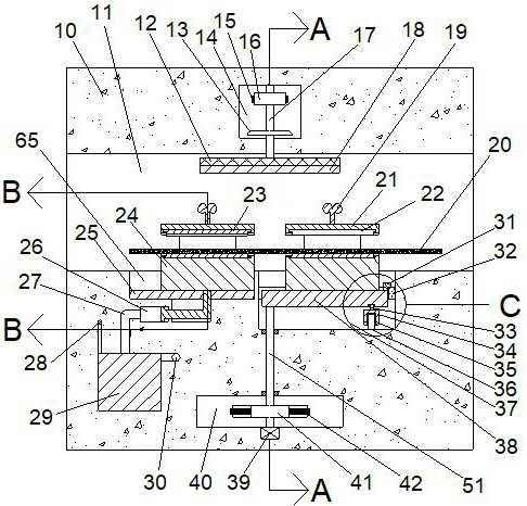 An angle-adjustable round steel bending and cutting integrated device