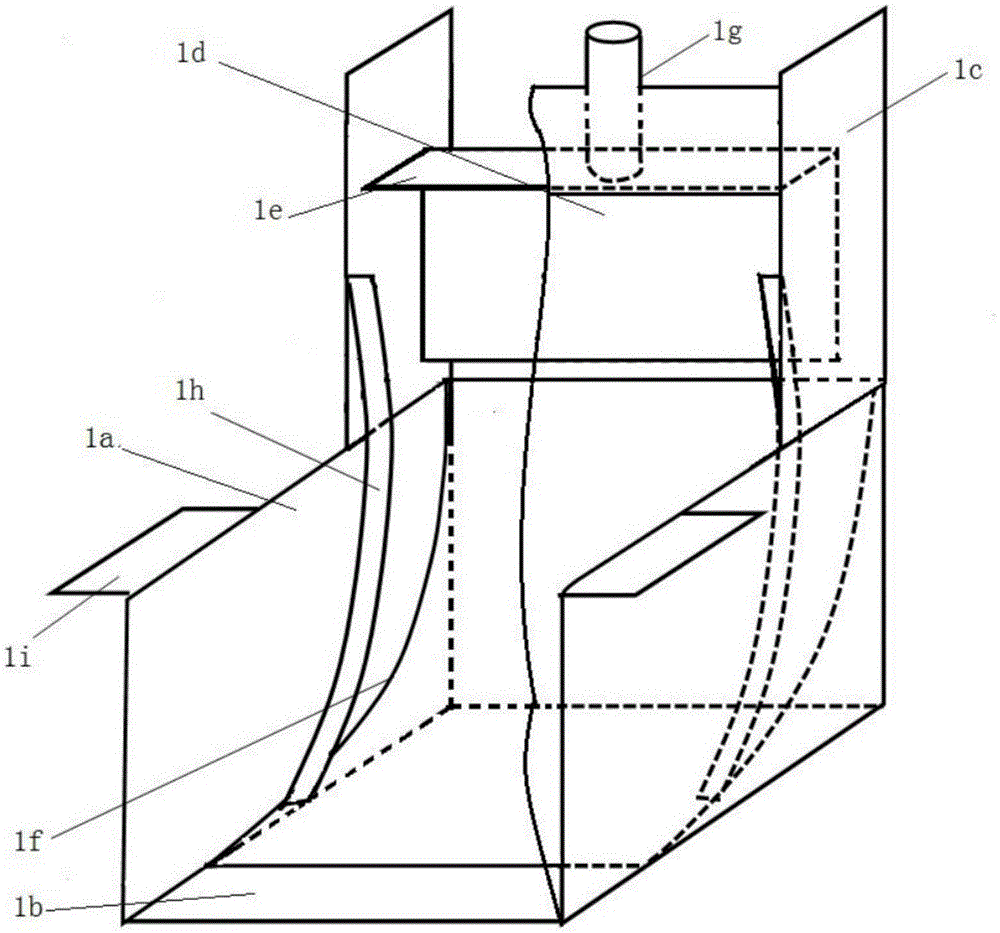 Water diversion flow guide body of hydro-generator