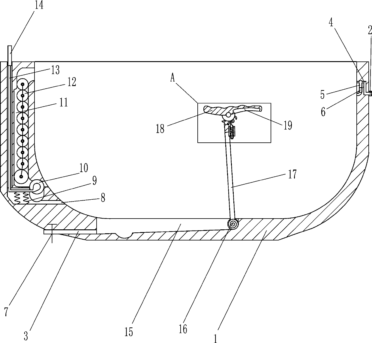 swimming training tank