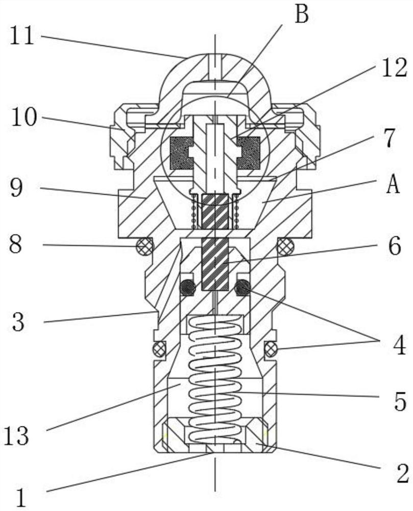 Differential pressure indicator for controlling temperature by using liquid metal