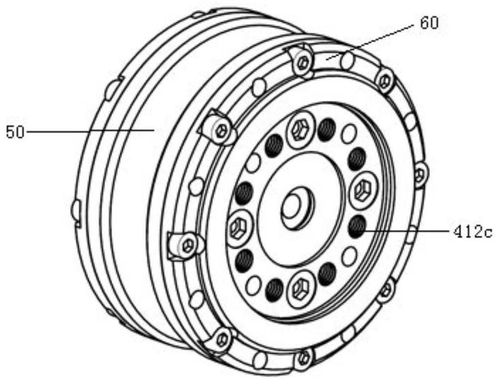 Arc gear speed reduction device for robot joint