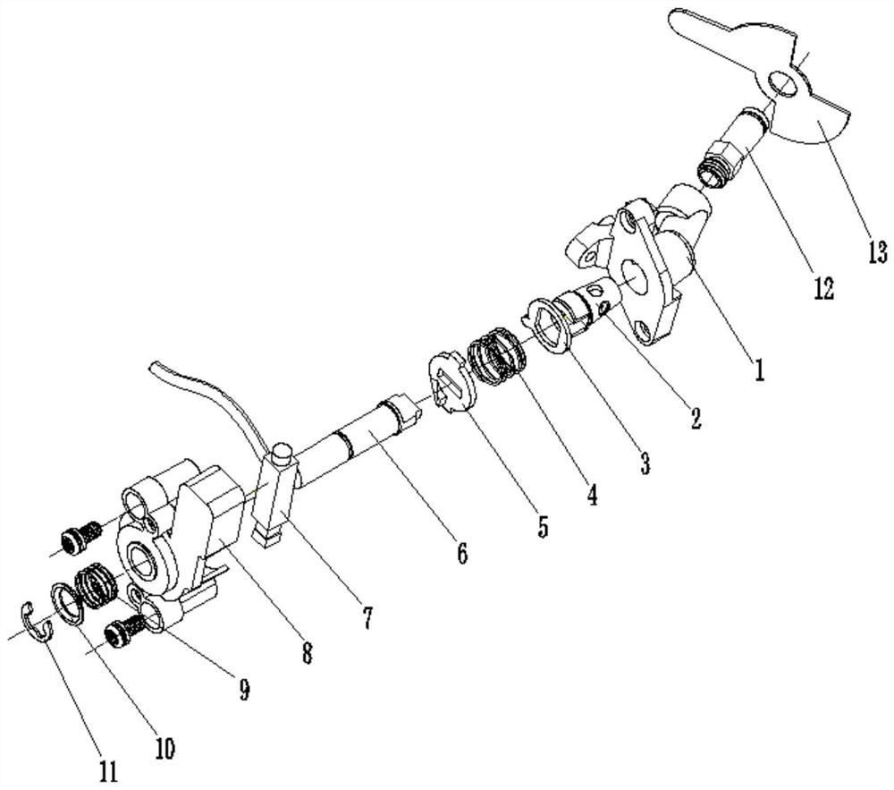 Plug valve of novel ignition structure