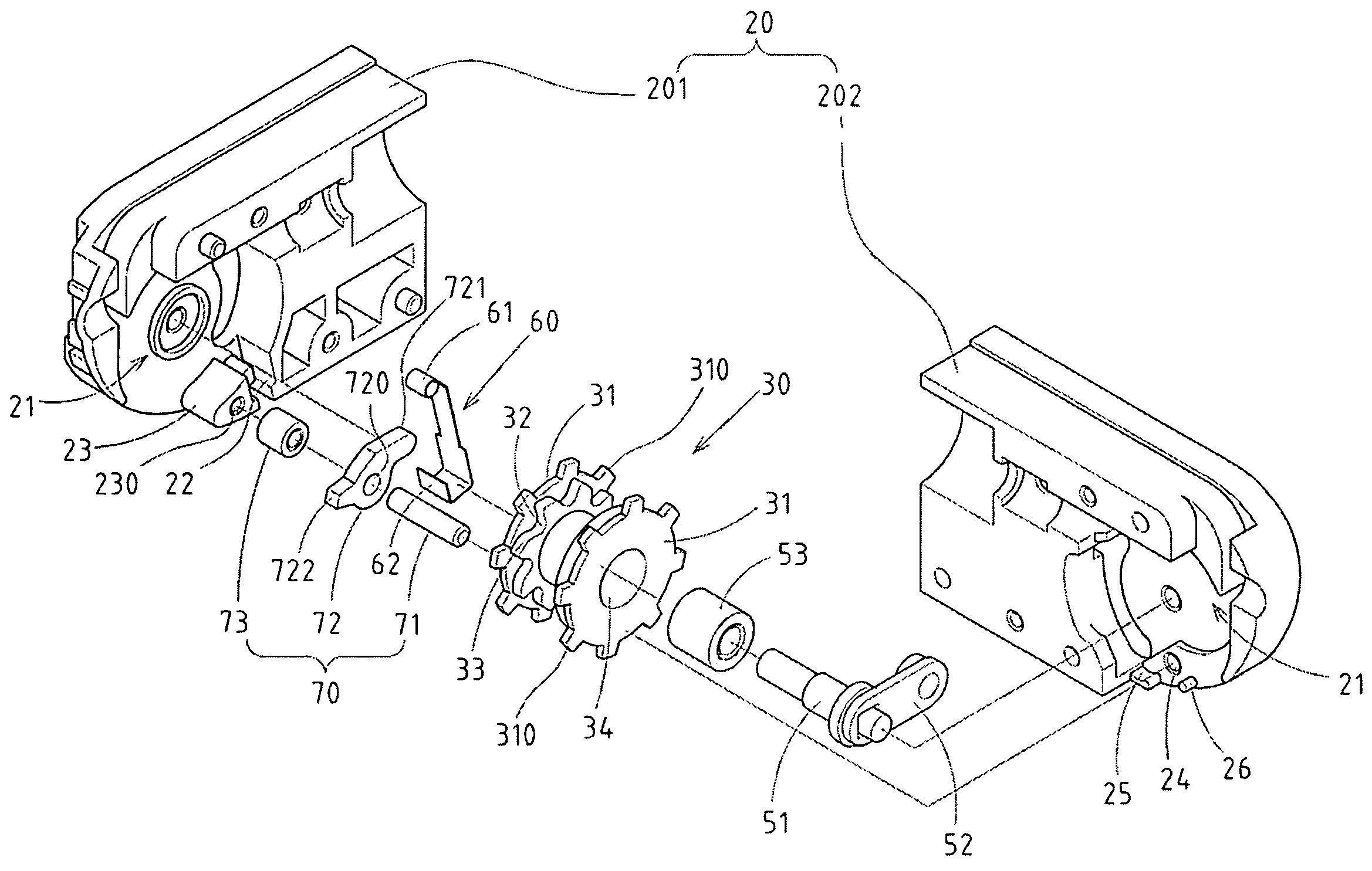 Structure of a screw nailer