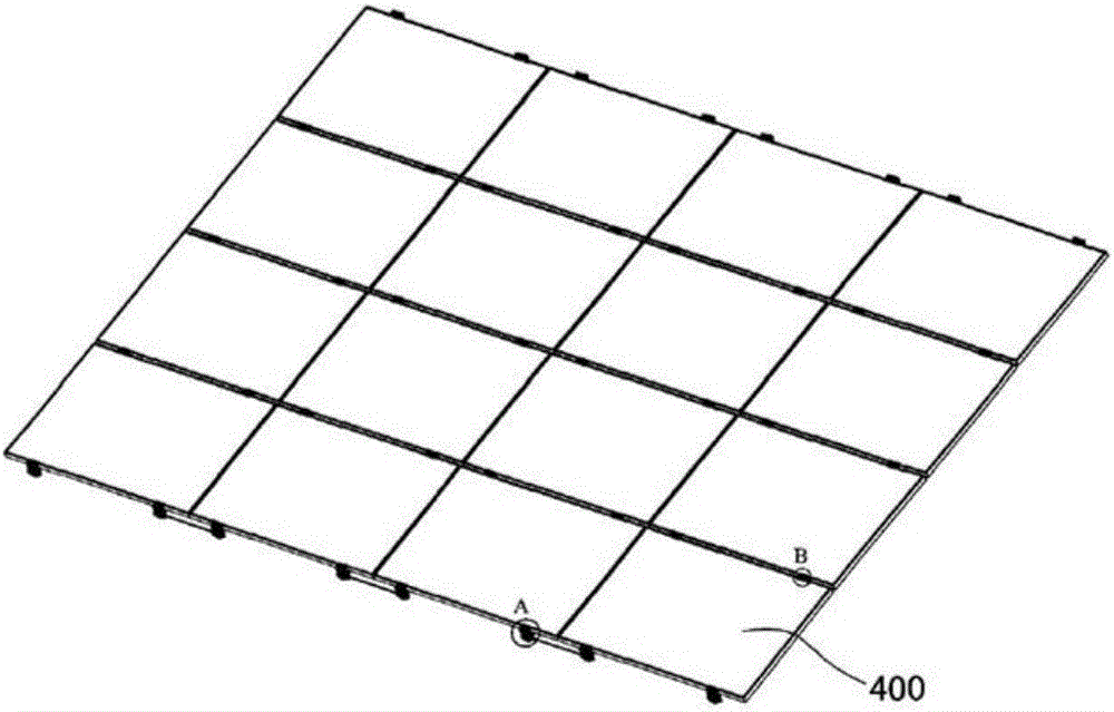 Roof photovoltaic module support