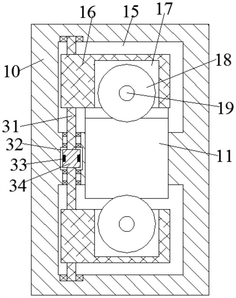 A kind of veneer processing device