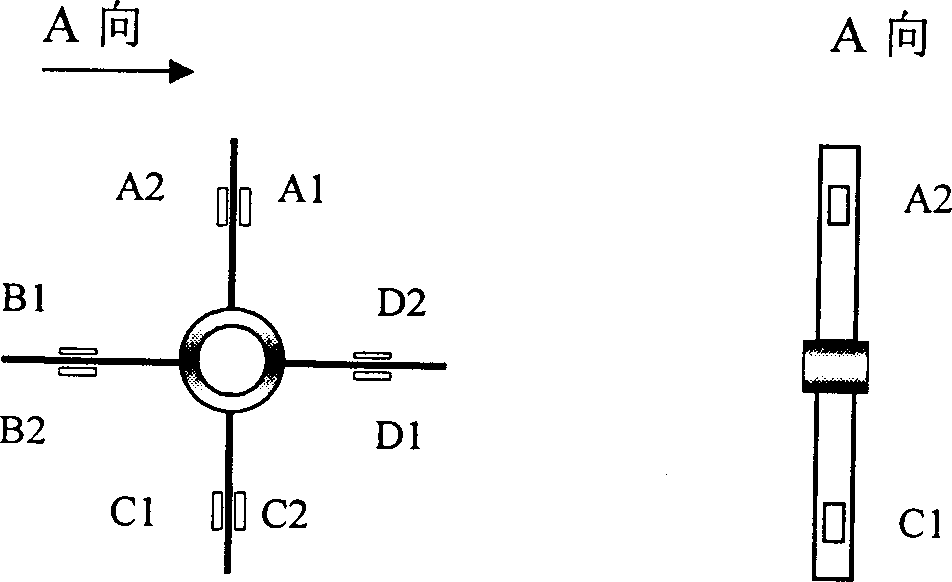 Method and equipment for measuring torsional vibration of rotating mechanical rotor