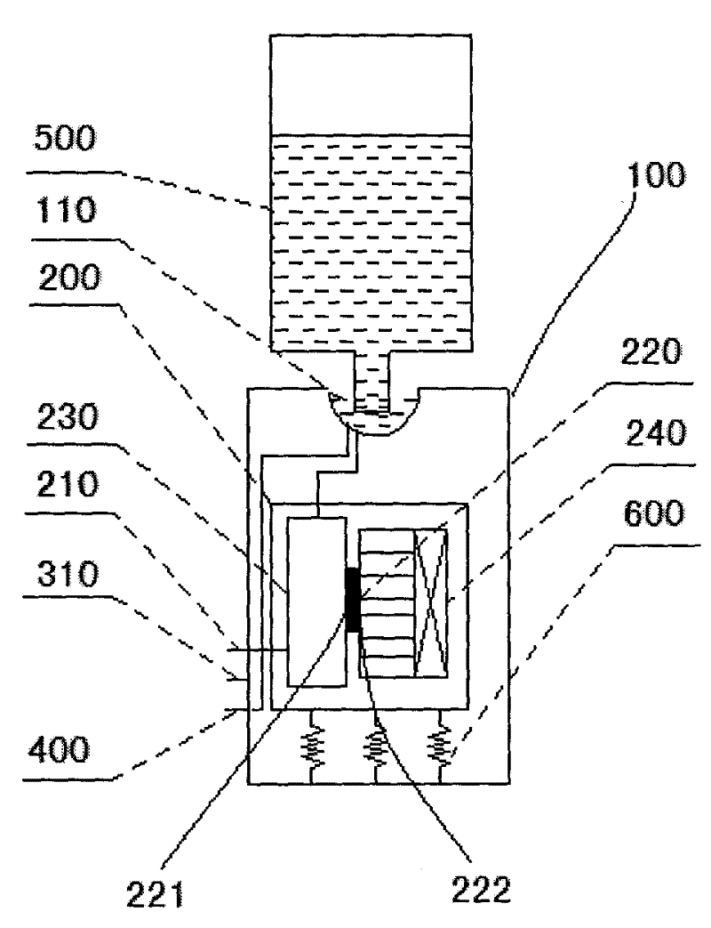 Semiconductor water dispenser