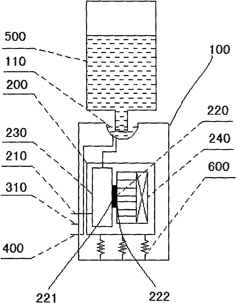 Semiconductor water dispenser