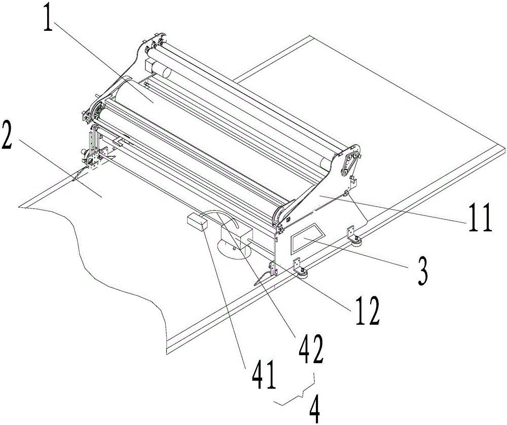 Cloth spreading and cutting plotter and control method thereof