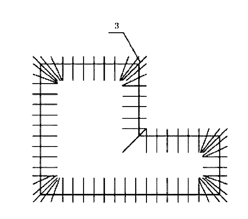 Overhanging type scaffold supporting system