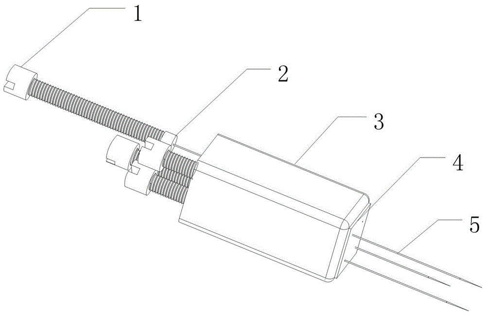 Microwire electrode for extracting brain signals