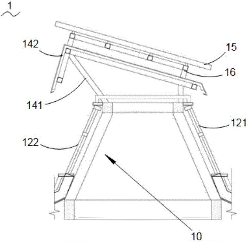 Integrated roof device