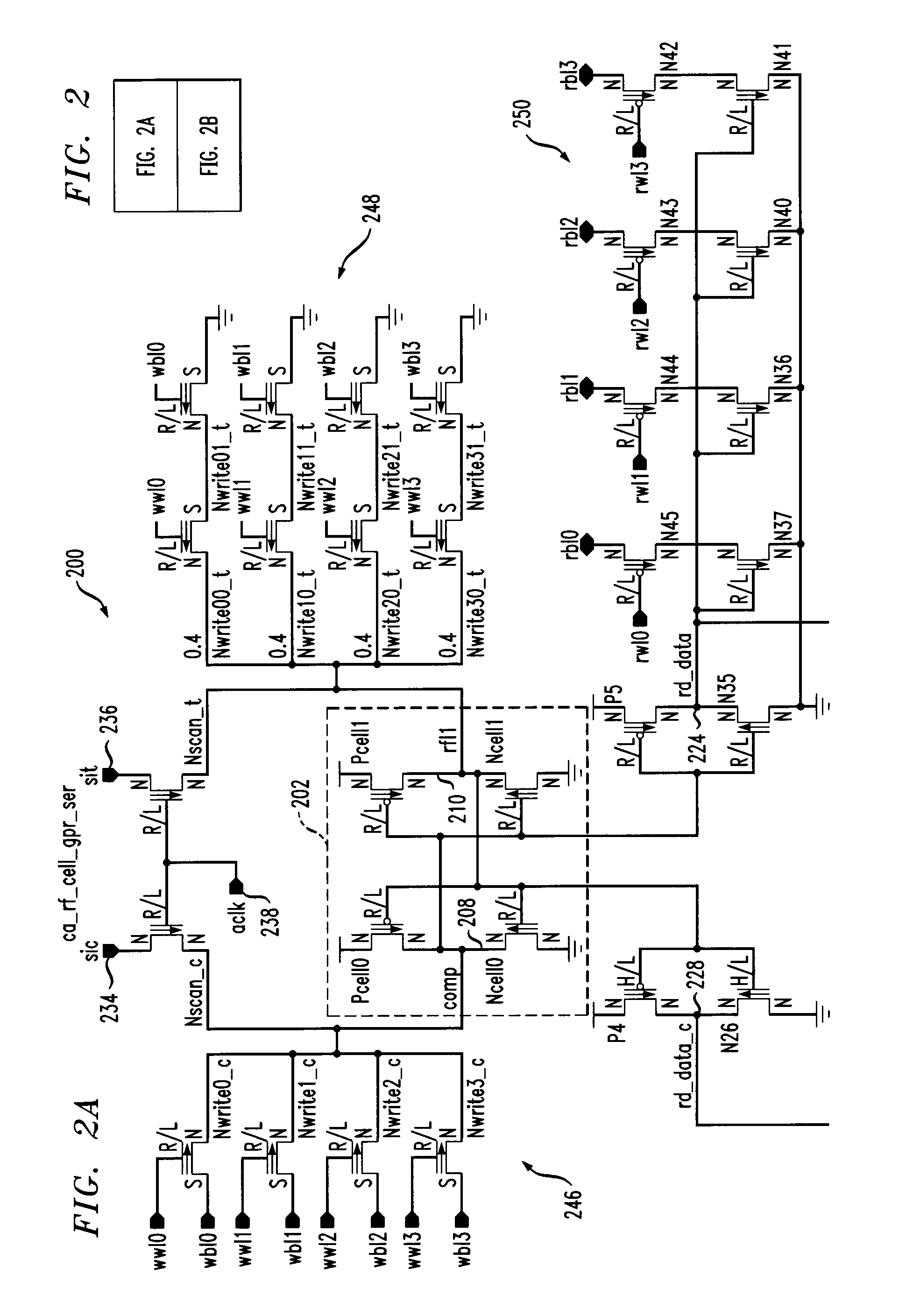 Register file cell with soft error detection and circuits and methods using the cell