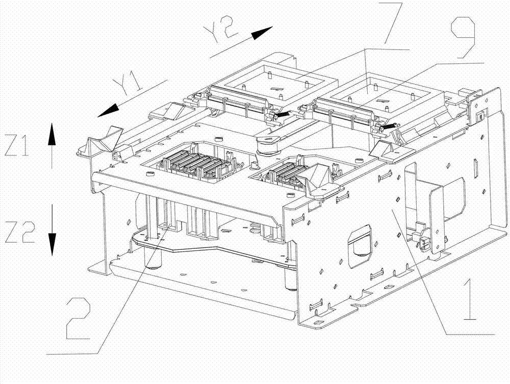 Washing assembly of ink-jet printer