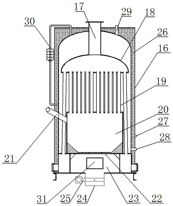 Movable integrated biomass straw comprehensive utilization device