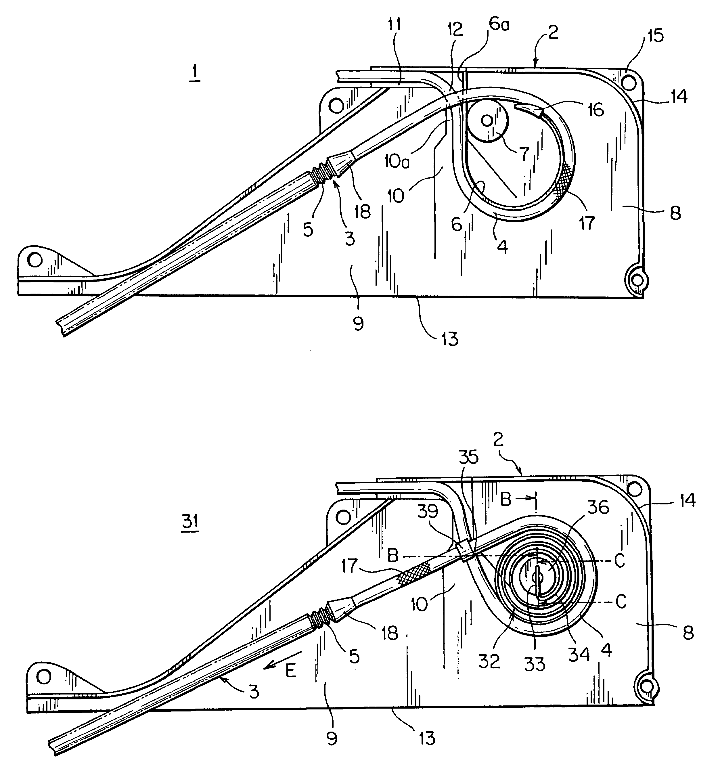Continuous electric power supply device