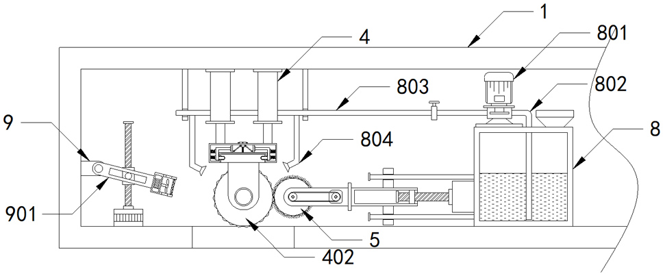 Irrigation and fertilization integrated equipment for agricultural planting