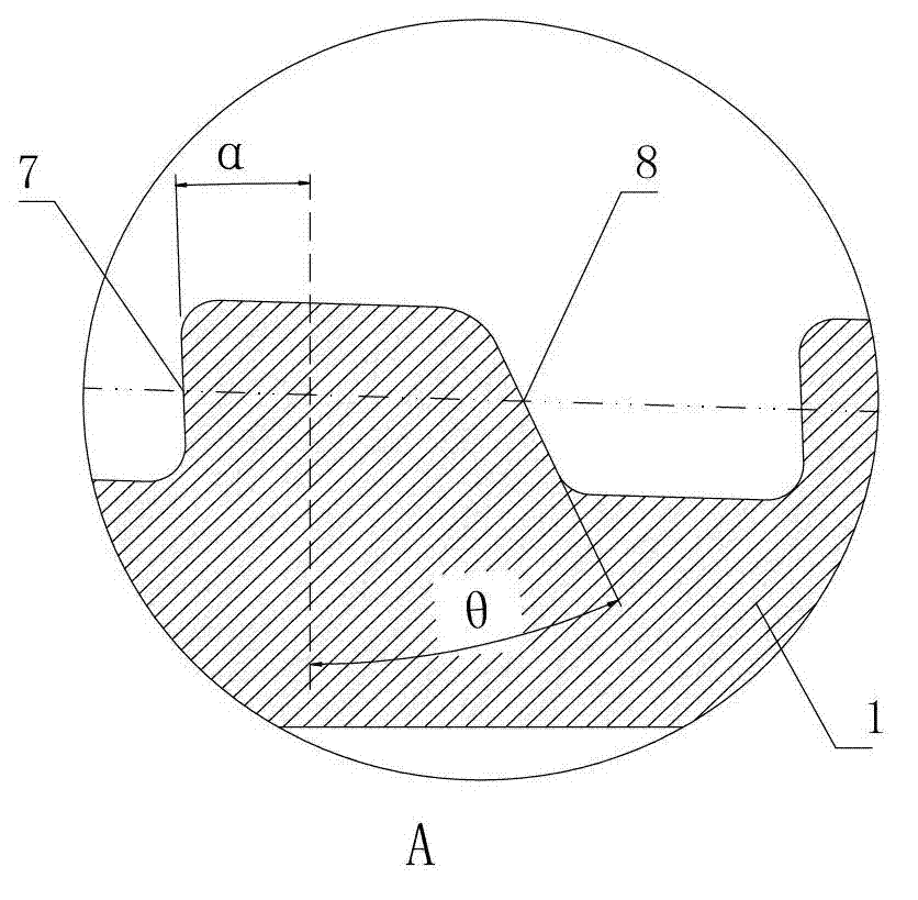 Connecting structure of steel joint and aluminium alloy drill pipe body