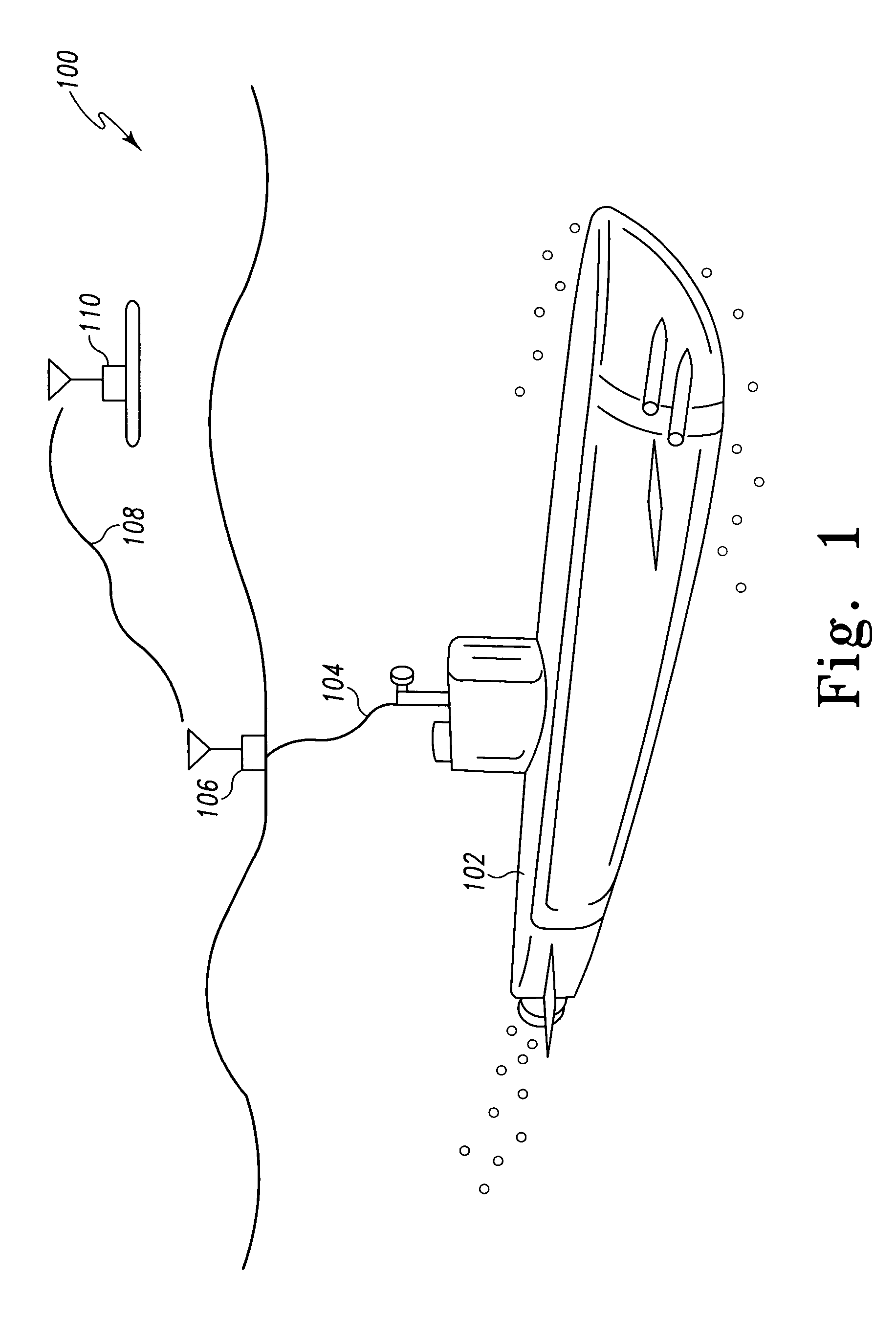 System and method for secure communication of collected amphibious data