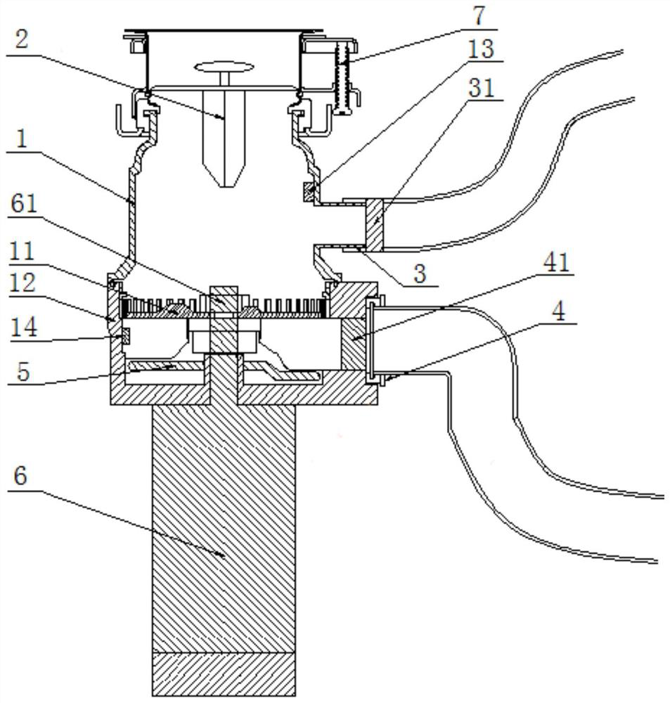 Garbage processor control method and garbage processor