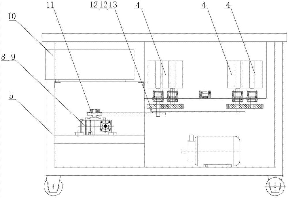 Ultrasonic cleaning device of color separation plate of offset printing press