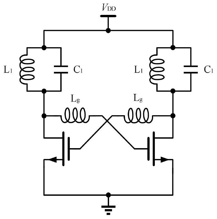 Terahertz voltage-controlled oscillator based on multiple oscillation cores