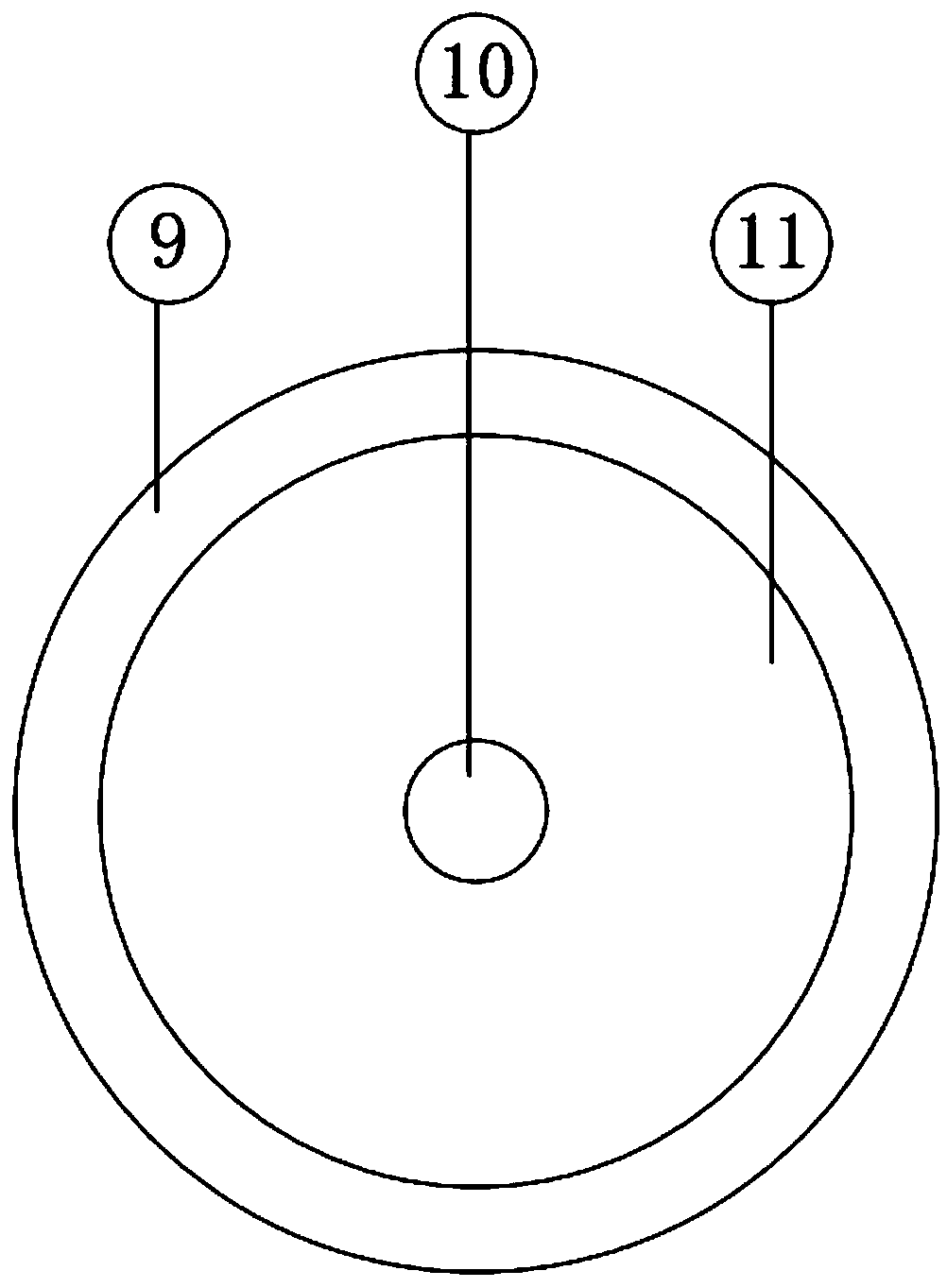 A p-i-n structure ultraviolet detector based on GaN material and a preparation method thereof