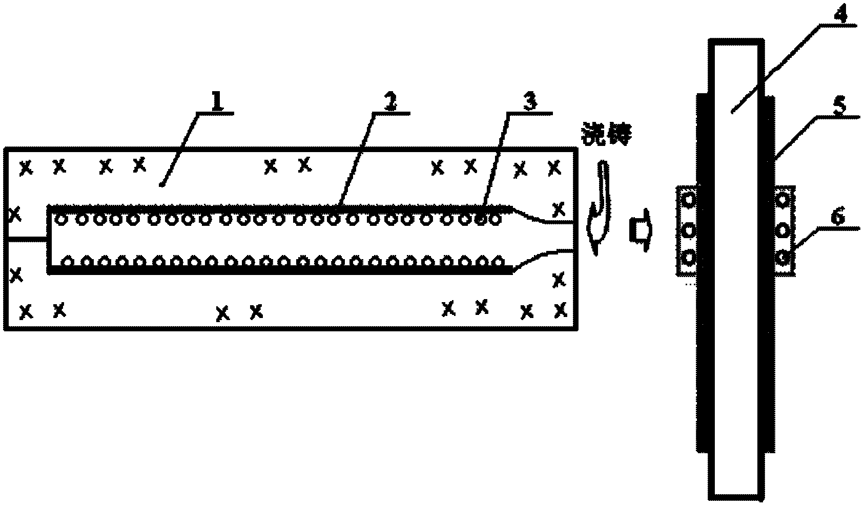 Preparation method of tungsten carbide particle enhanced steel-base surface layer composite bar