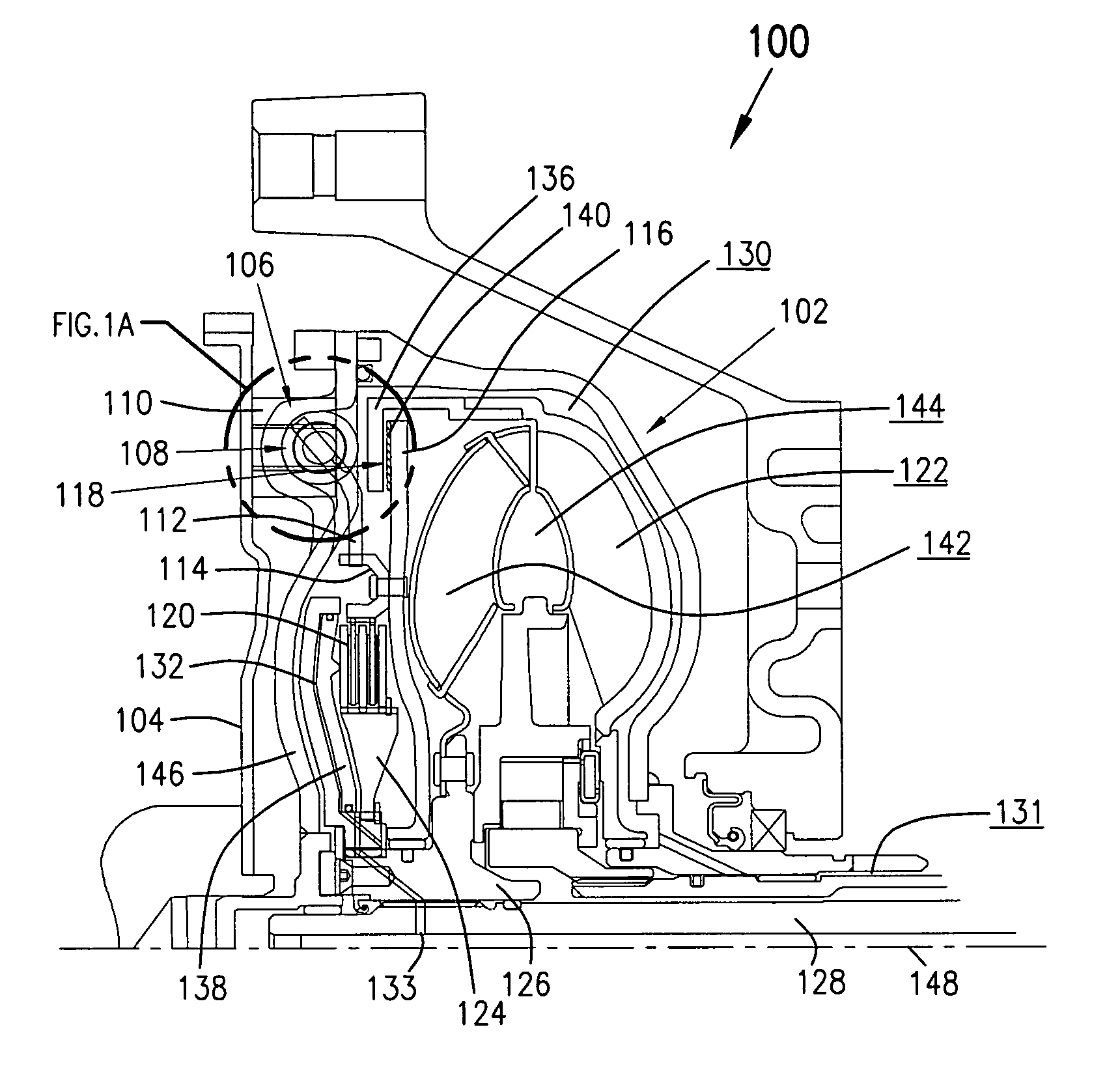 Clutch arrangements for a torque converter, torque converter for a dual-input gearbox, and methods thereof