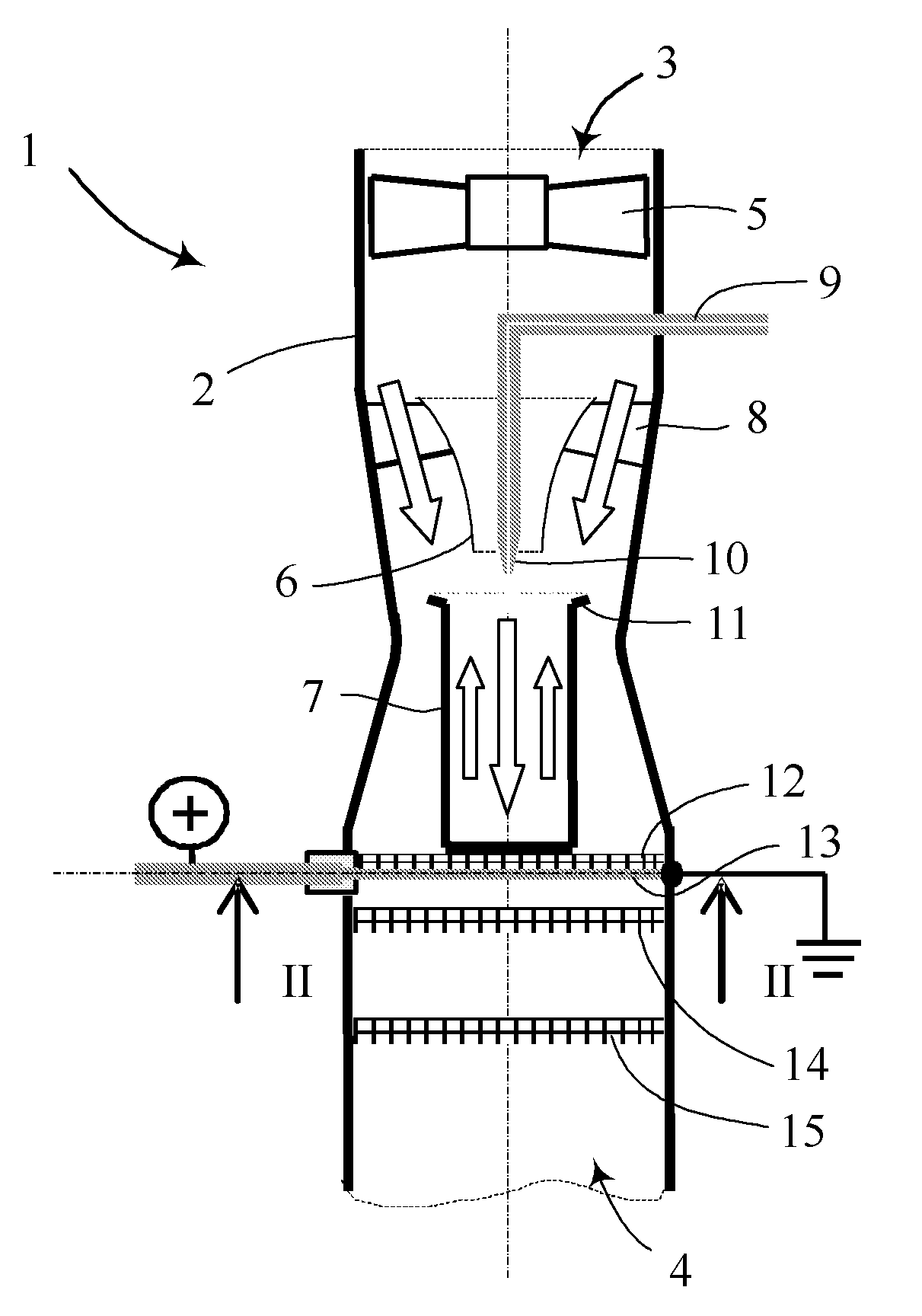 Catalytic combustor and method thereof