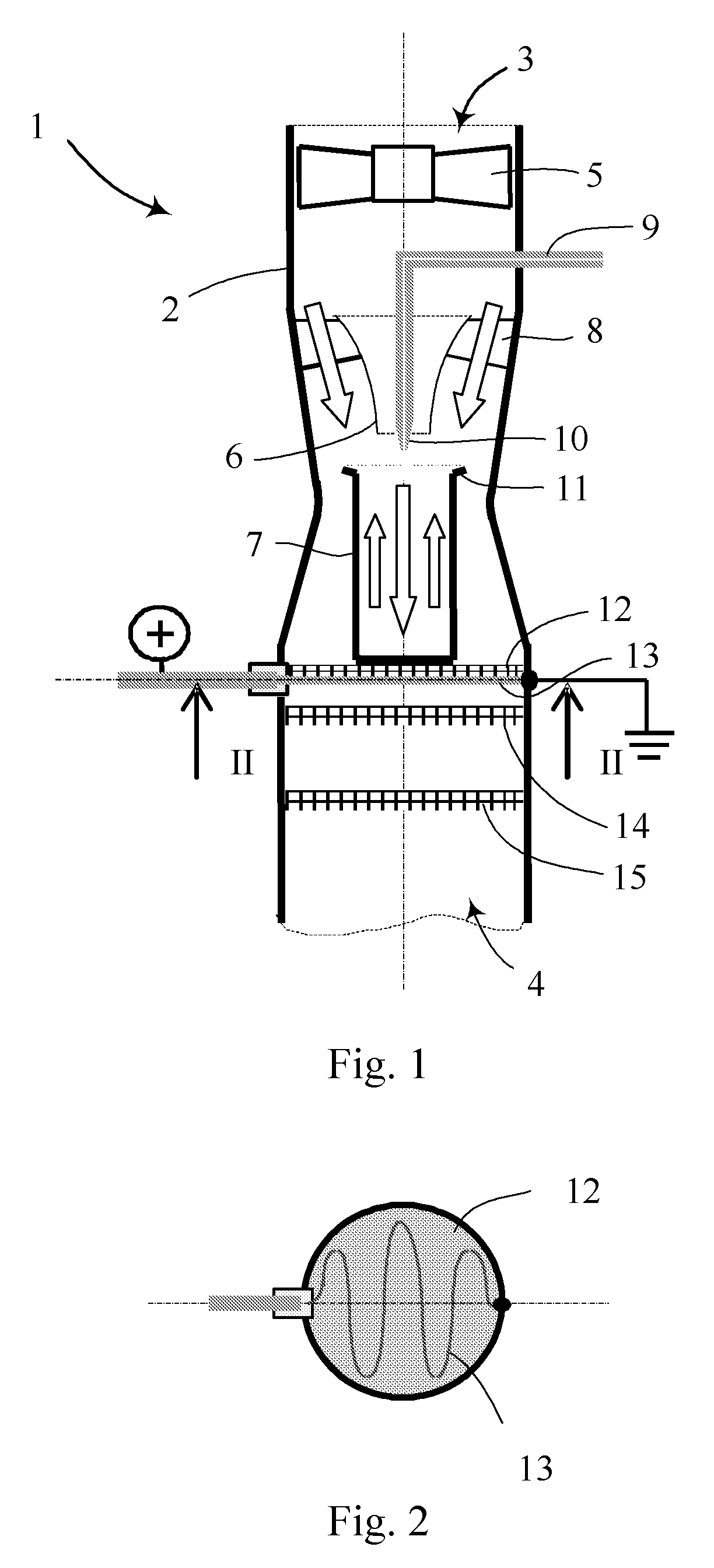 Catalytic combustor and method thereof