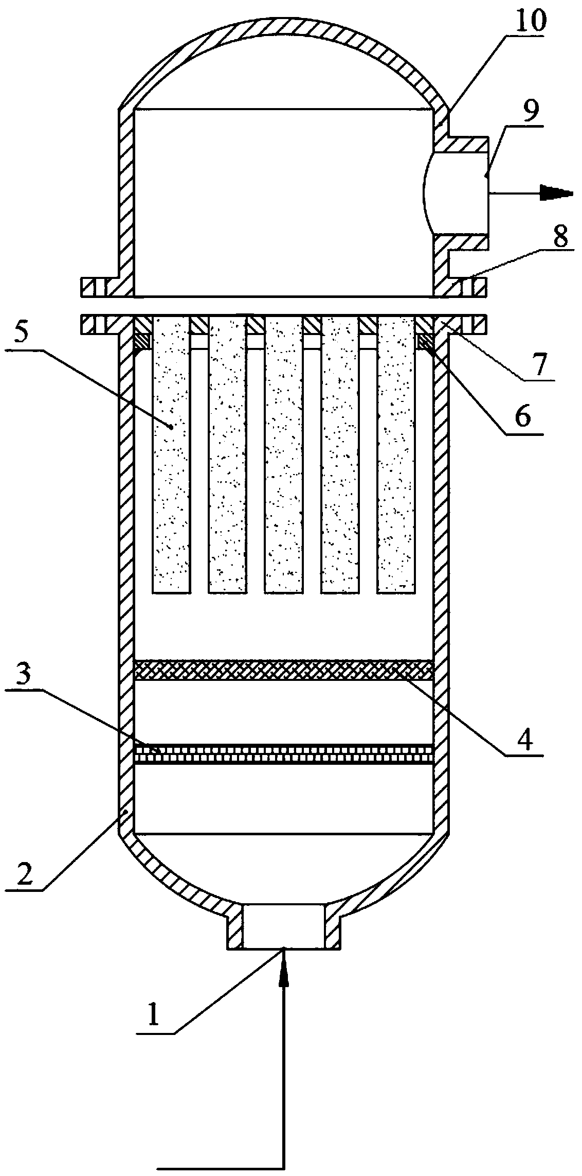 Hydrogen isotope purification filter