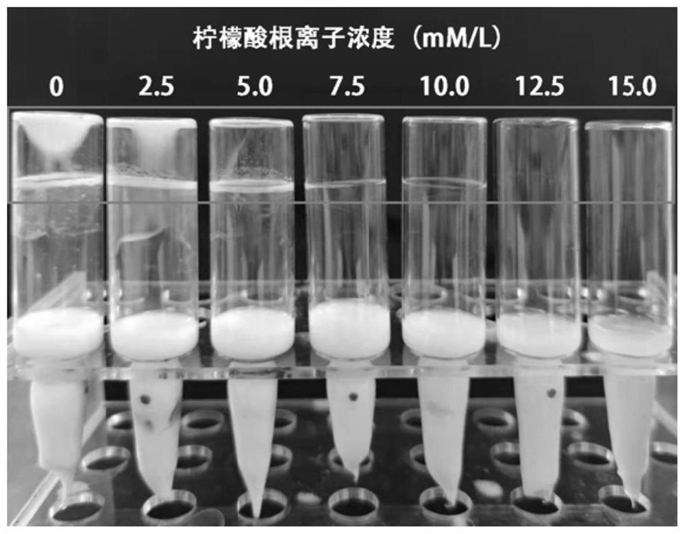 Preparation method of casein micelle concentrated solution with high thermal stability and low viscosity
