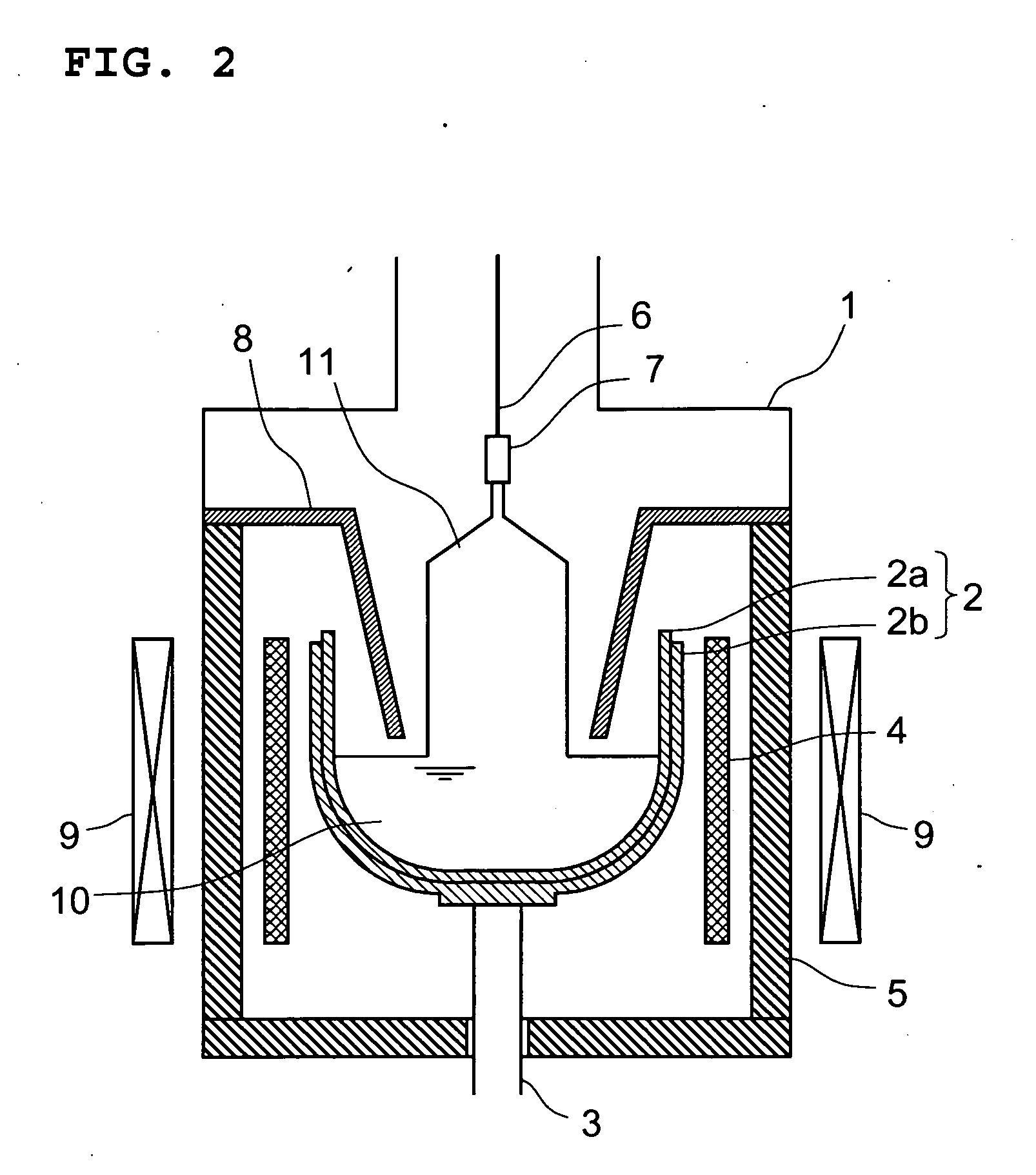 Method of growing silicon single crystals