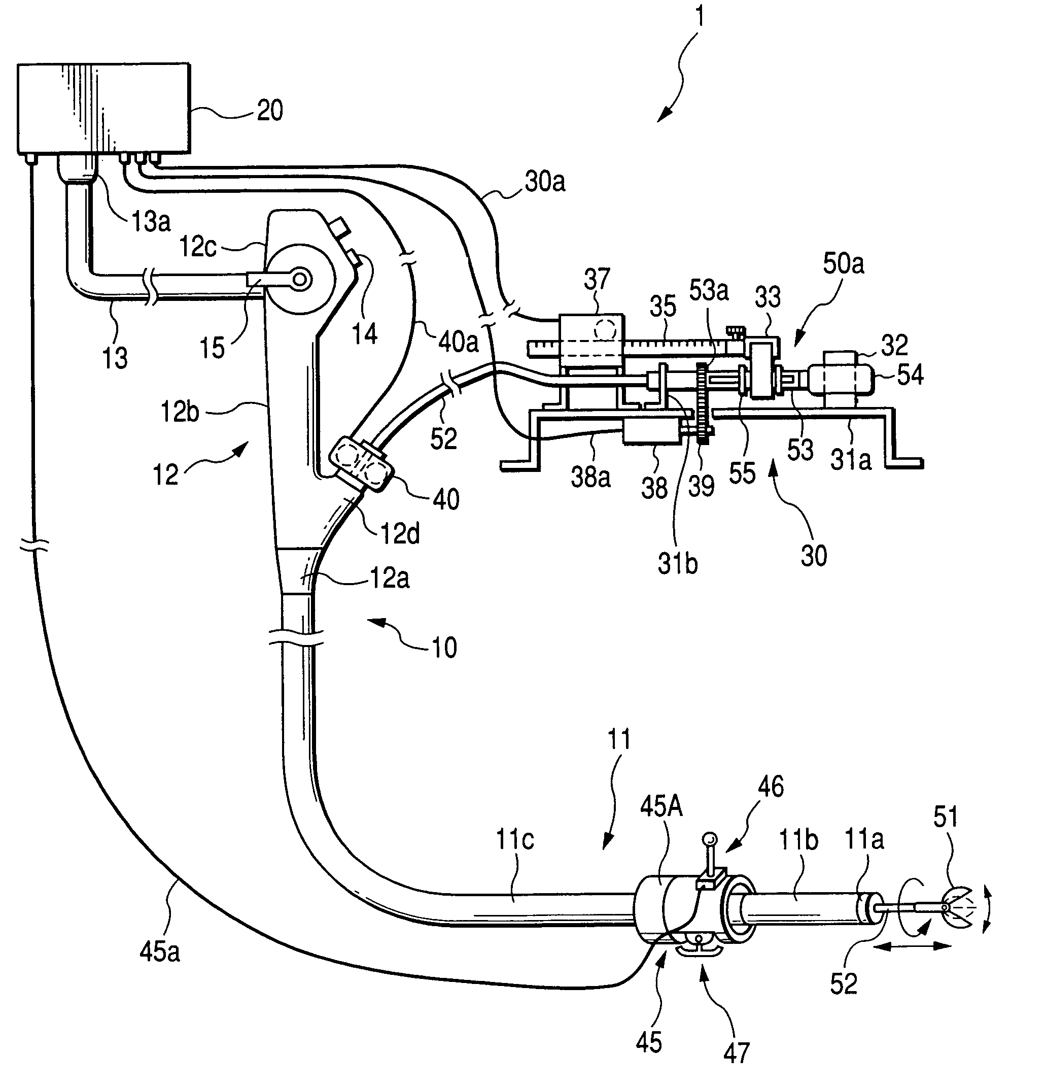 Endoscope system comprising endoscope to which medical instrument is attached