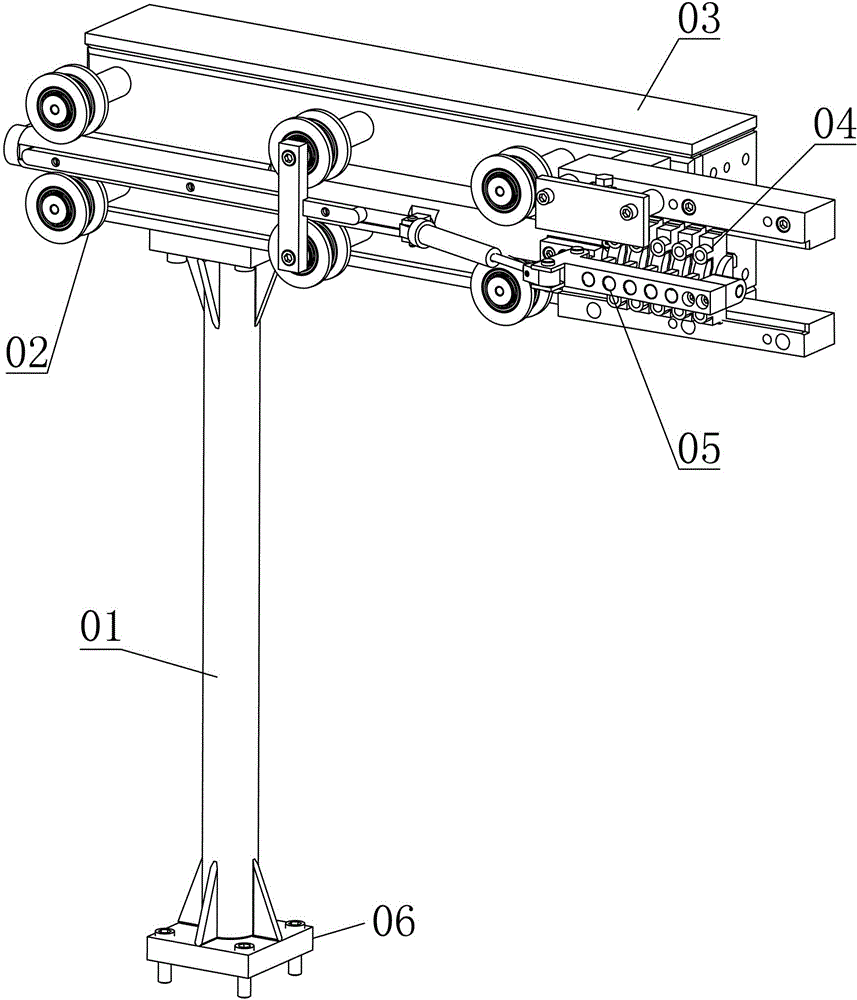 Special mechanical hand capable of grabbing multiple parts simultaneously