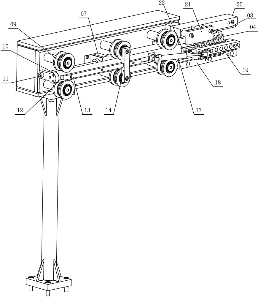 Special mechanical hand capable of grabbing multiple parts simultaneously