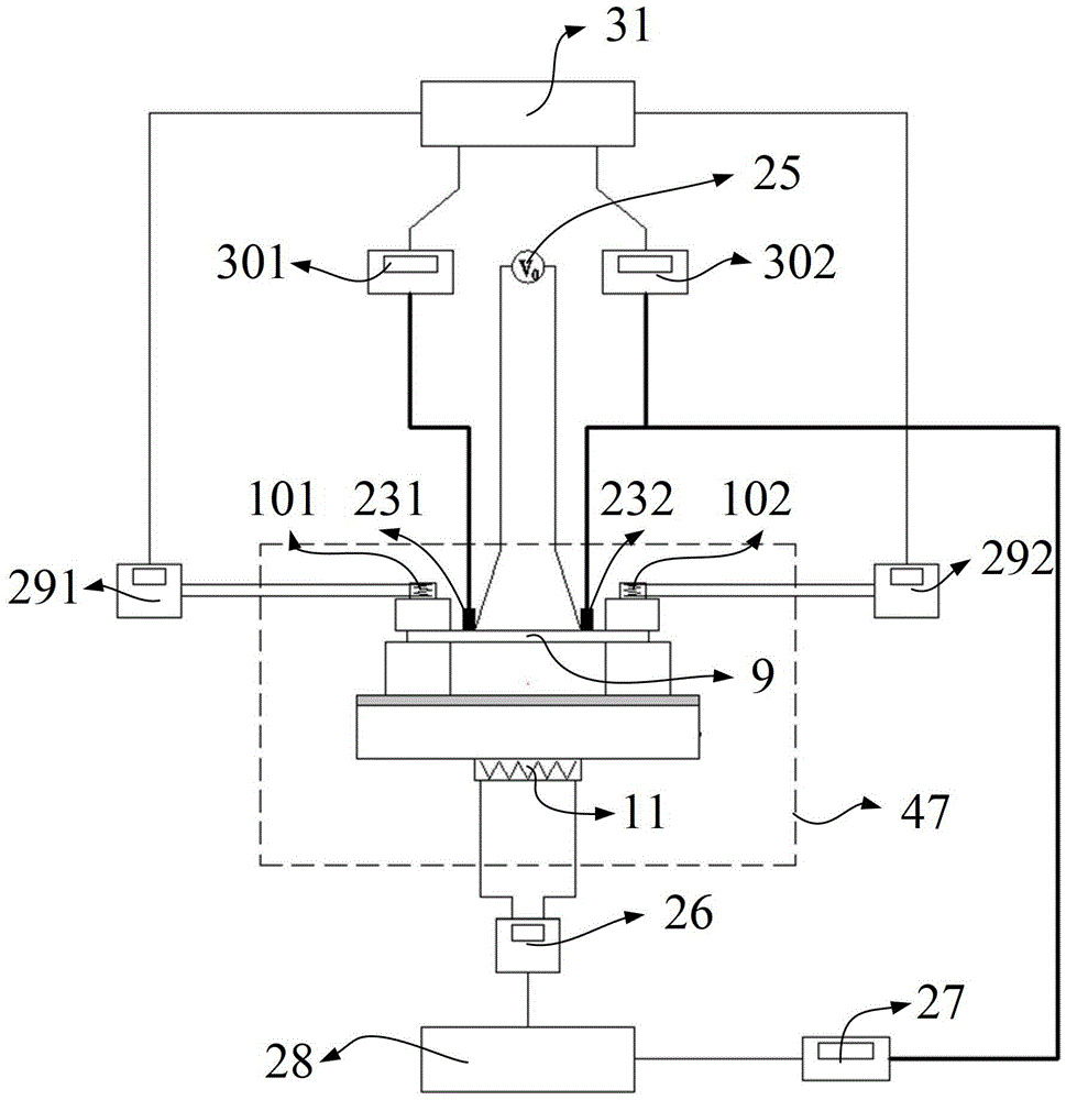 Variable temperature sample platform and thermoelectric property measuring method