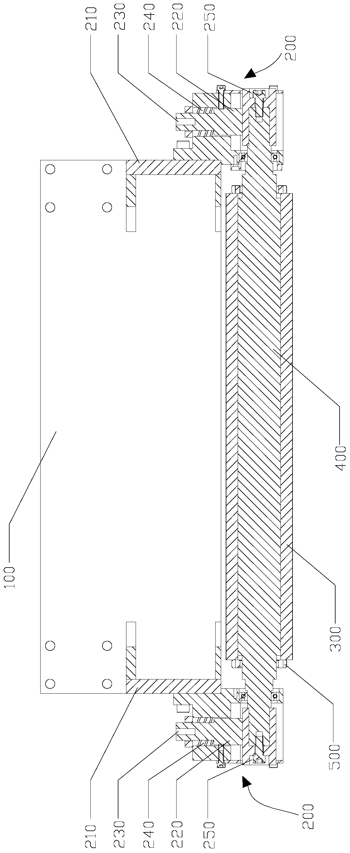 Film type wall conductive device