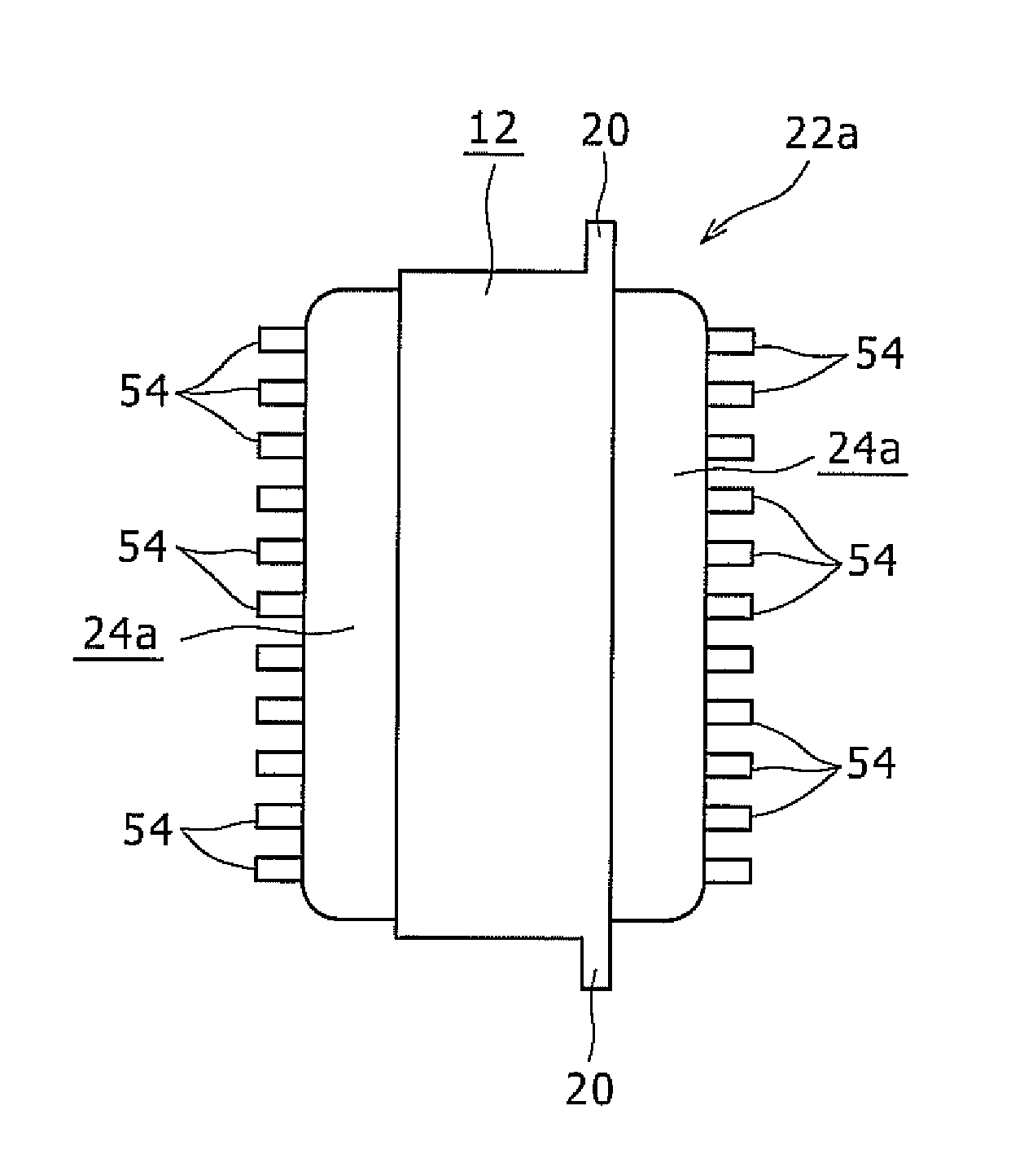 Rotating electric machine and cooling system for the rotating electric machine