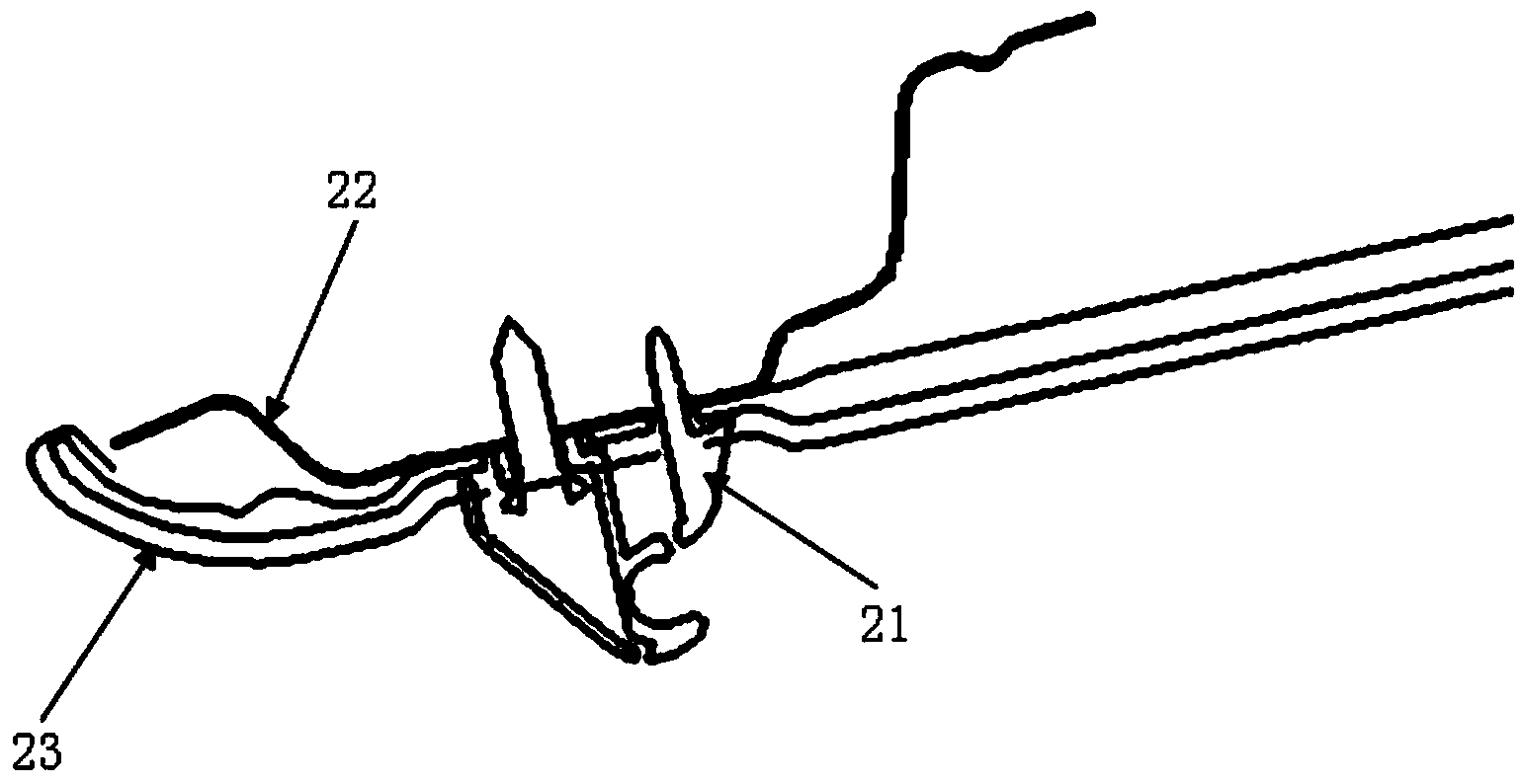 Automobile and roof mounting structure thereof