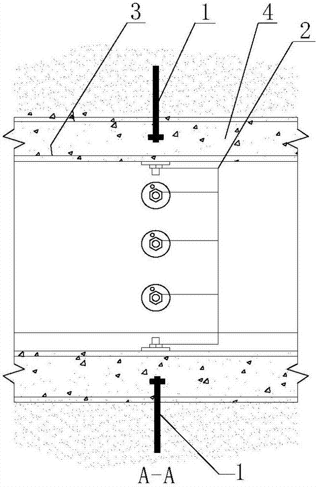 Well wall structure and construction method of a water-bearing rock formation