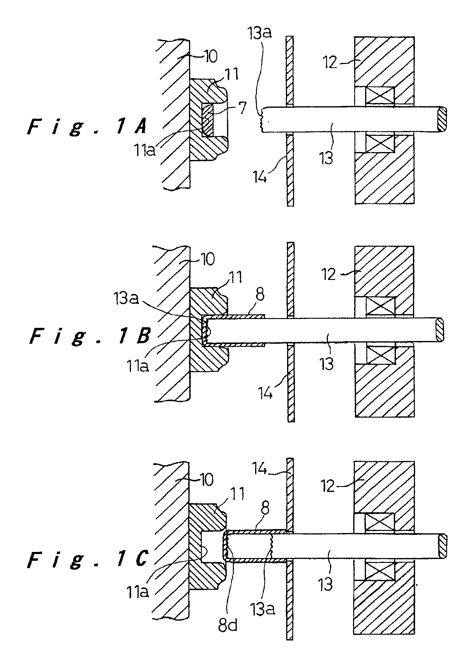 Square battery container, method of manufacturing the container, and square battery using the container