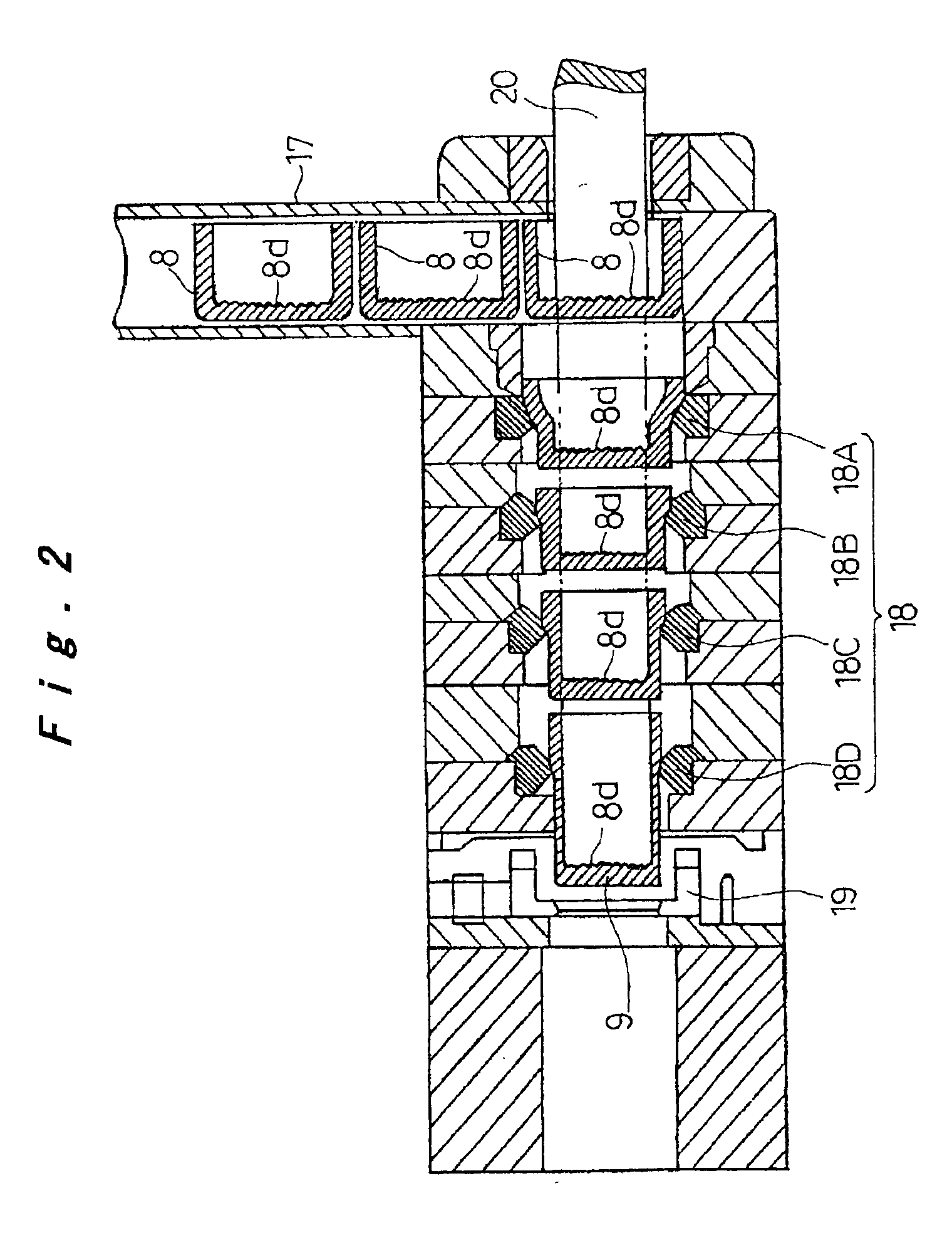 Square battery container, method of manufacturing the container, and square battery using the container