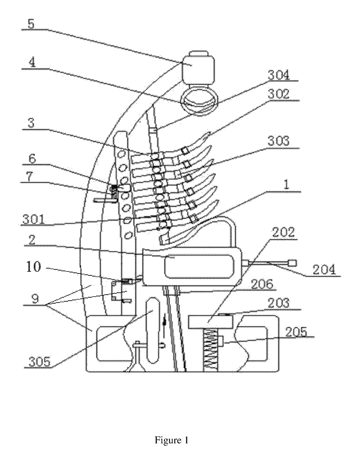 Three-dimensional spine correction robot