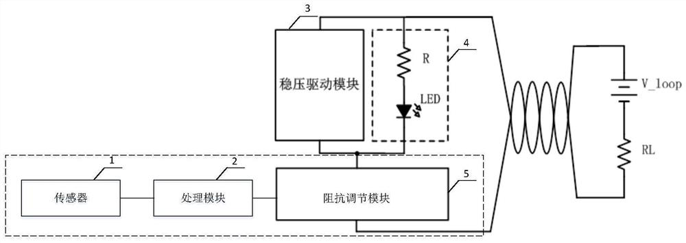 Two-wire system instrument and two-wire system instrument control circuit