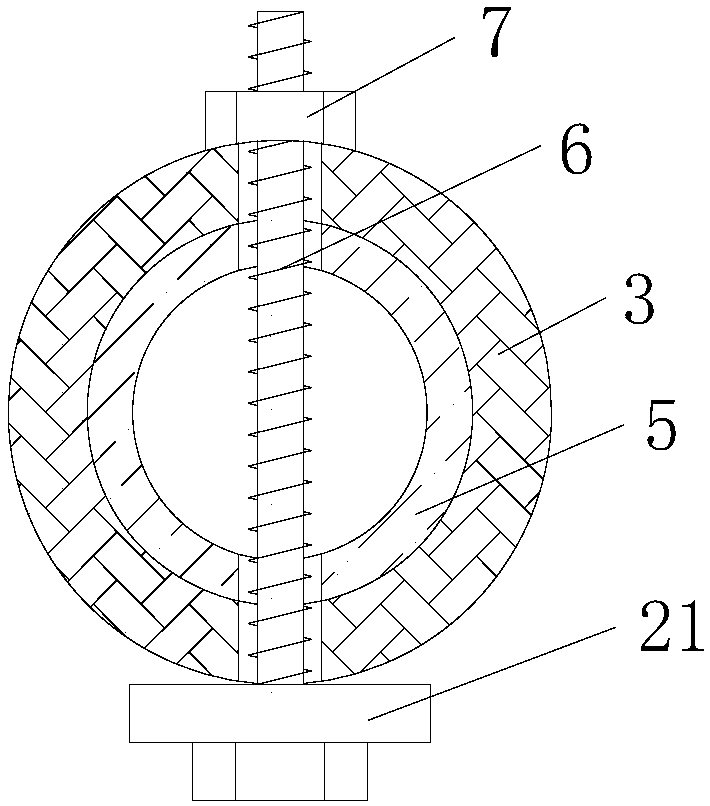 LED energy-saving lamp convenient to disassemble