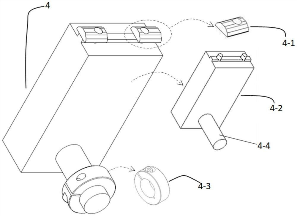 Luggage box assembly device and assembly method in aircraft cabin