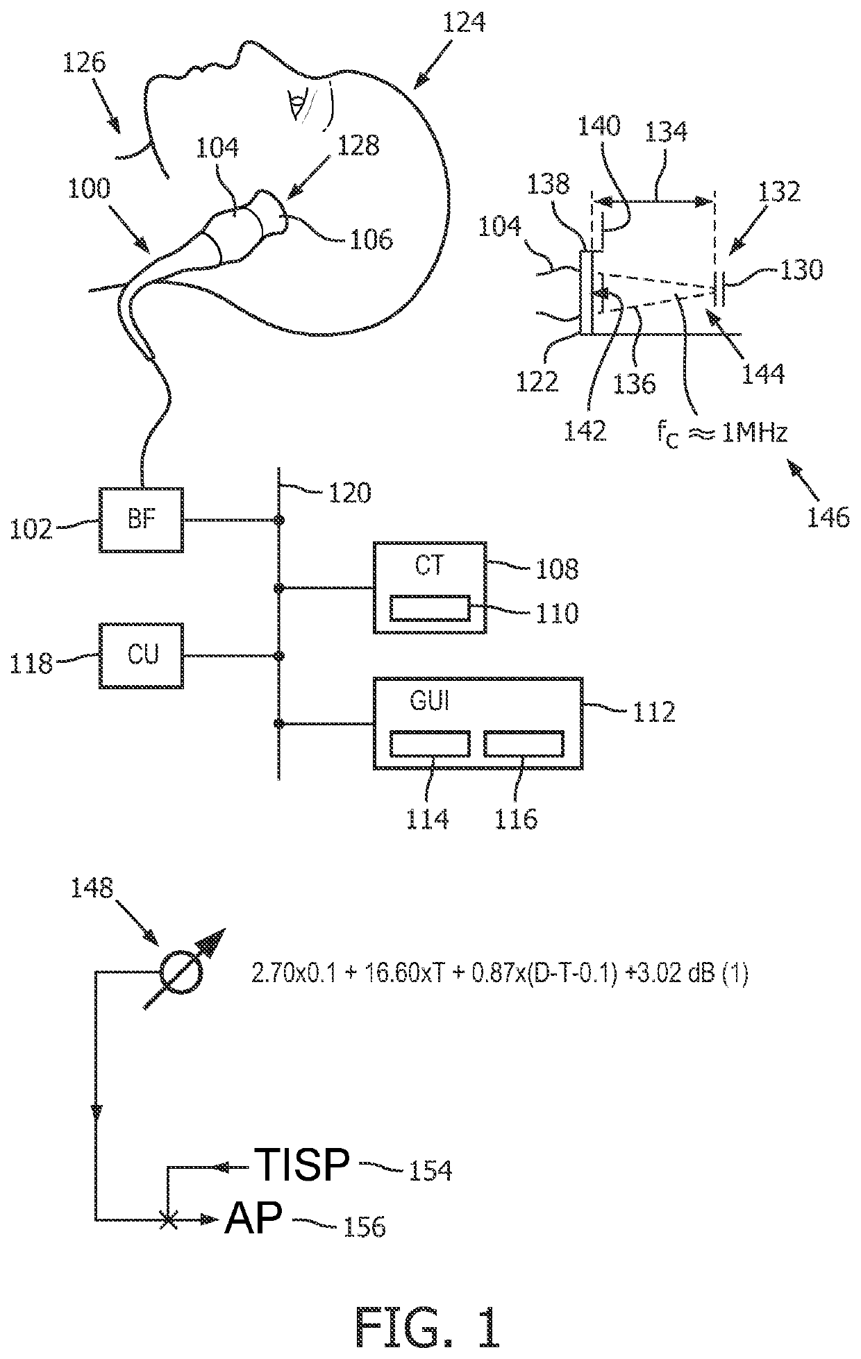 Setting of sonothromobolysis ultrasound output power